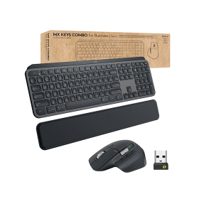 Logitech MX Keys Gen 2 Wireless Keyboard and Mouse Set Black 931345 F