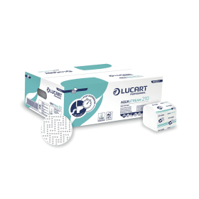 Lucart Aquastream Bulk Toilet Paper 210 Sheets 40 Pack 831776 F