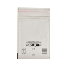 Mail Lite Sealed Air Bubble Lined Postal Bag C0 150mm x 210mm White 100 Pack 110155 F
