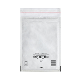 Mail Lite Sealed Air Bubble Lined Postal Bag D1 180mm x 260mm White 100 Pack 116973 F