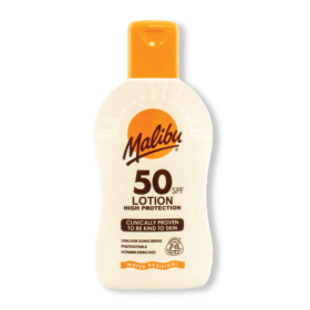 Malibu SPF50 Sun Lotion 200ml MBU11337 F
