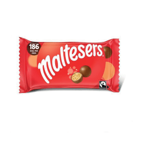 Maltesers Milk Chocolate and Honeycomb Balls Bag 37g 40 Pack 481559 F
