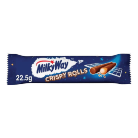 Mars Milky Way Milk Chocolate Crispy Rolls 22.5g 24 Pack AU01378 F