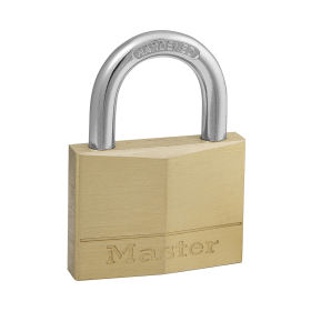 Master Lock 50mm Brass Padlock with 2 Keys 127424 F