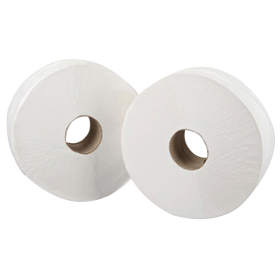 Maxima Mini Jumbo Toilet Roll 2 Ply 12 Pack 100470 F