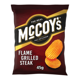 McCoys Flame Grilled Steak Crisps 45g 36 Pack KP13869 F