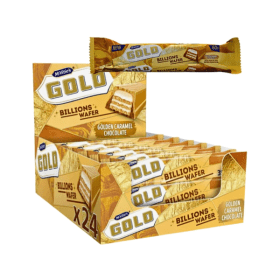 McVities Gold Billion Chocolate and Hazelnut Bar 39g 24 Pack 45750 912121 F