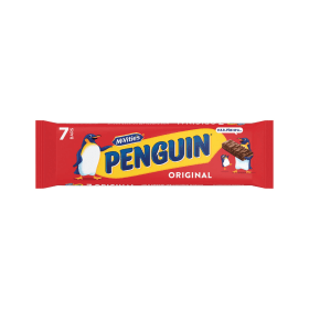 McVities Penguin Milk Chocolate Biscuit Bars 172.2g 7 Pack 808278 F