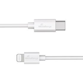 MediaRange Apple Lightning to USB Type C Charge Sync Cable 1m 888874 F