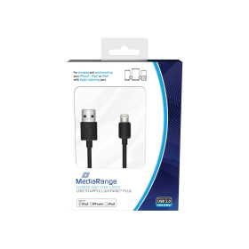 MediaRange Charge and Sync Cable USB 2.0 to Apple Lightning 1m 500200 F