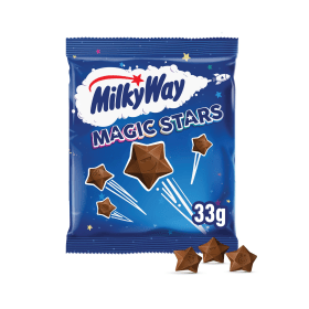 Milky Way Magic Stars Milk Chocolate Bag 33g 36 Pack 890102 F