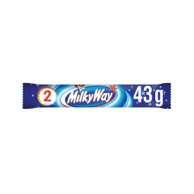 Milky Way Nougat and Milk Chocolate Snack Bar 43g 28 Pack 122625 890103 F