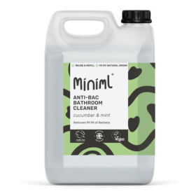 Miniml Bathroom Cleaner Cucumber Mint 5L Refill MIN56686 F