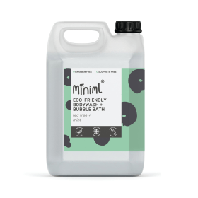 Miniml Bodywash and Bubble Bath Tea Tree Mint 5 Litre 914320 F