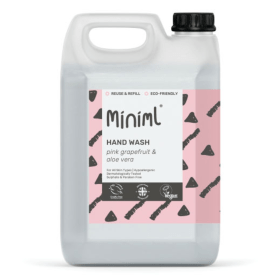 Miniml Hand Wash Pink Grapefruit 5 Litre Refill MIN56670 F
