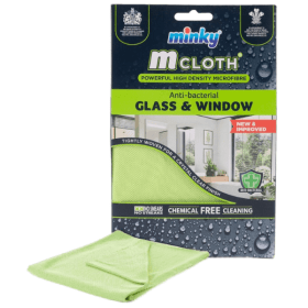Minky M Cloth Glass And Window Green