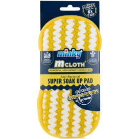 Minky M Cloth Super Soak Up Pad Yellow TT78700310