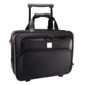 Monolith Deluxe Wheeled Laptop Case Black HM23720 F