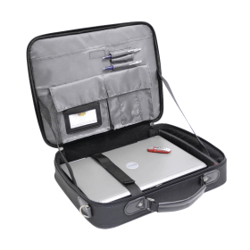 Monolith Nylon 17 inch Laptop Case 430mm x 105mm x 340mm Black 126879 F