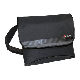 Monolith Nylon Laptop Messenger Bag Black 155913 F