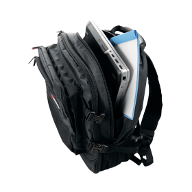 Monolith Premium 15.4 Inch Laptop Backpack Black 132310 F