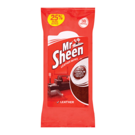 Mr Sheen Leather Wipes 300 Pack RK55555 F