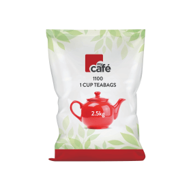 MyCafe One Cup English Breakfast Tea Bags 1100 Pack 495019 F