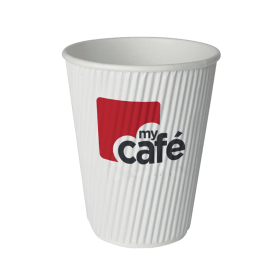 MyCafe Ripple Wall Hot Cup 250ml 500 Pack 478714 F