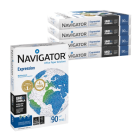 Navigator Expression NAVA490 A4 White Copy Paper 90gsm 2500 Sheets FSC Certified