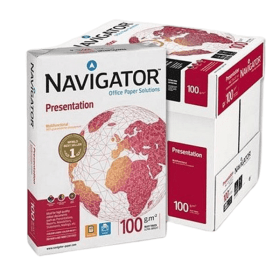 Navigator Presentation NPR1000032 A4 White Copy Paper 100gsm 2500 Sheets FSC Certified