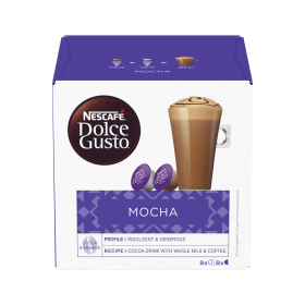 Nescafe Dolce Gusto Mocha Coffee 216g 48 Pack 830469 F