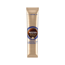 Nescafe Gold Blend Decaffeinated One Cup Coffee Sachets 200 Pack 117499 F