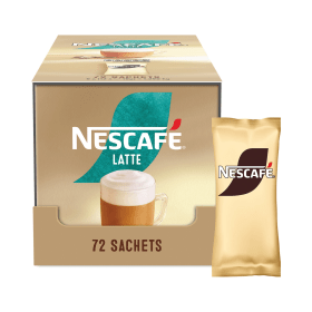 Nescafe Latte Instant Coffee Sachets 72 Pack 914768 F
