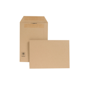 New Guardian Envelope Pocket Self Seal 130gsm C5 Manilla 250 Pack 139227 F