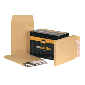 New Guardian Envelopes Gusset 130gsm C4 Manilla 100 Pack 101376 F