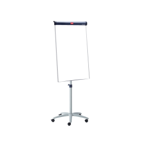 Nobo Barracuda A1 Magnetic Mobile Flipchart and Drywipe Easel Dark Blue 1902386 126515 F