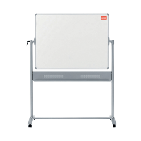 Nobo Basic Mobile Whiteboard Non Magnetic Melamine 1200mm x 900mm 501792 F