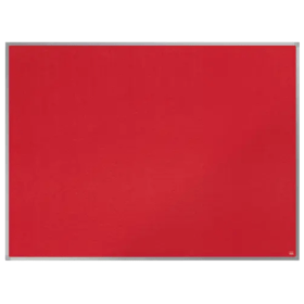Nobo Essence Felt Notice Board 1200m x 900mm Red 446616 F