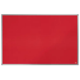 Nobo Essence Felt Notice Board 900mm x 600mm Red 606596 F