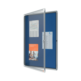 Nobo Extra Flat Glazed Case Magnetic 9 x A4 108576 F