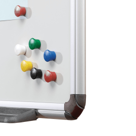 Nobo Magnetic Pin Assorted 18mm 12 Pack 105169 F
