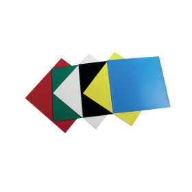 Nobo Magnetic Squares Assorted 6 Pack 105965 F