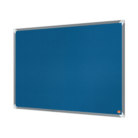 Nobo Premium Plus Blue Felt Notice Board 1800mm x 1200mm 606602 F