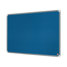 Nobo Premium Plus Felt Blue Notice Board 1200mm x 900mm 606599 F