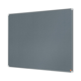 Nobo Premium Plus Grey Felt Notice Board 1800mm x 1200mm 606609 F