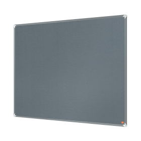 Nobo Premium Plus Grey Felt Notice Board 900mm x 600mm 606605 F