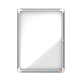 Nobo Premium Plus Magnetic Lockable Notice Board 4 x A4 534132 F