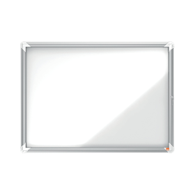 Nobo Premium Plus Outdoor Magnetic Lockable Notice Board 708mm x 667mm x 43mm 6 x A4 534661 F