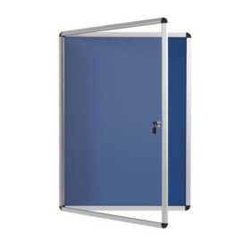 Nobo Premium Plus Outdoor Magnetic Lockable Notice Board 923mm x 667mm x 43mm 8 x A4 461766 F