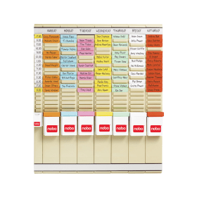 Nobo T Card 7 Day Planning Kit 101719 F